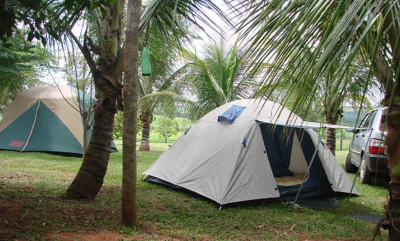 Imagem de barraca de camping