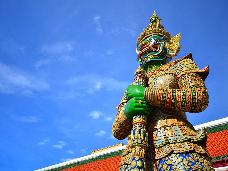 imagem-de-estatua-tailandesa